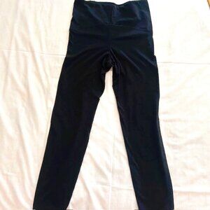 Ladies Leggings XL Black Stretch read